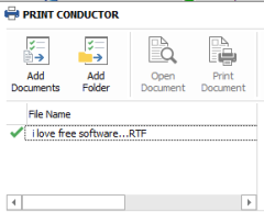 Print Conductor- bulk print different types of files