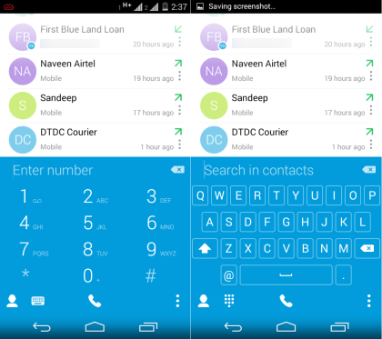 TrueDialer Dialer Pad