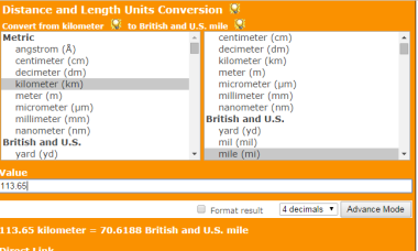 Unit Conversion