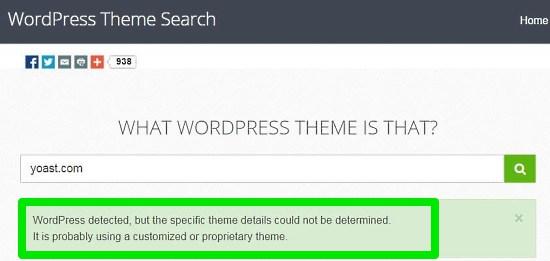 WhatWPThemeisThat Customized Theme Detection