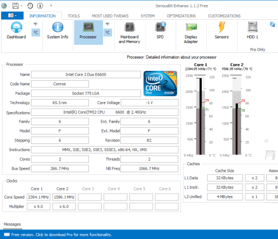 view system information