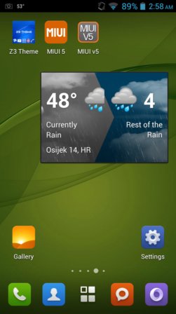 weather widget apps android 5