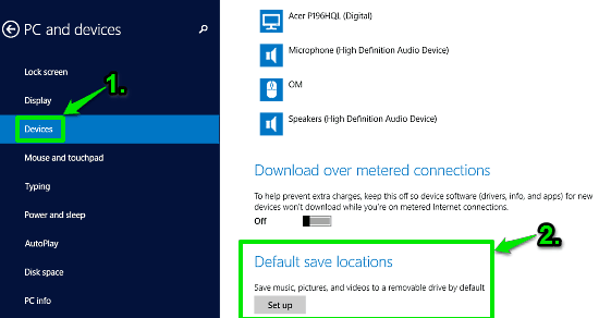 windows 10 default save locations