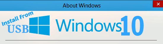 windows 10 install