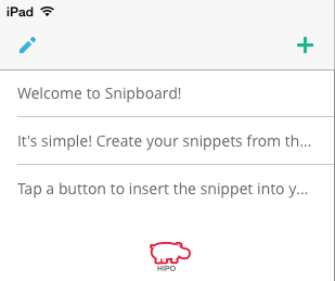 Added Snippets