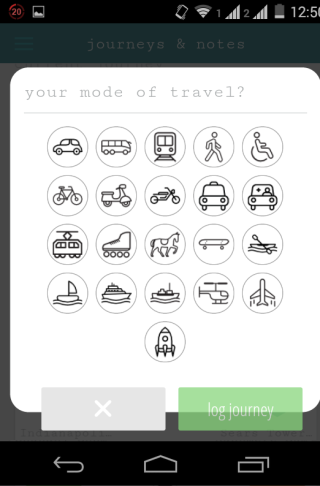 Choose Mode of Transport