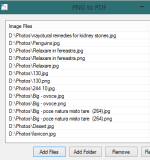 PNG to PDF- batch convert images to PDF