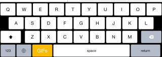 Text Keyboard Layout
