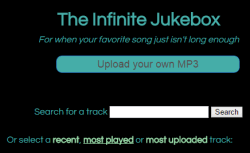 The Infinite Jukebox
