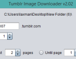 Tumblr Image Downloader