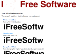 WhatTheFont- identify font from image