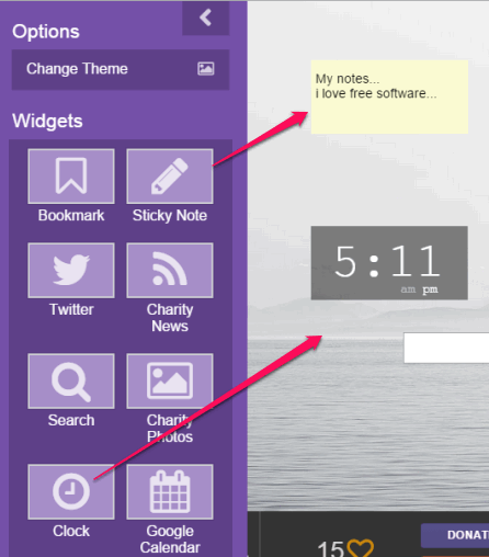 add widgets to new tab of your Google Chrome