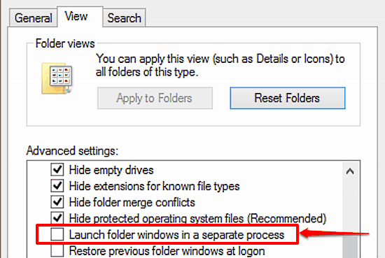 launch folder windows in a separate process