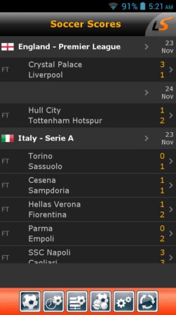 soccer news and live score apps android 1