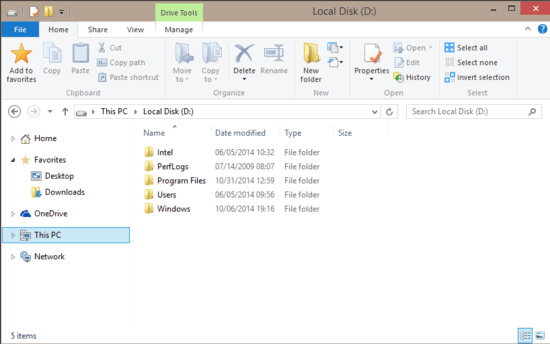 windows 10 apply common folder views in action