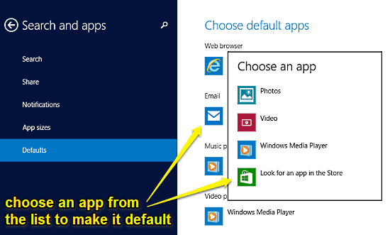 windows 10 default program select