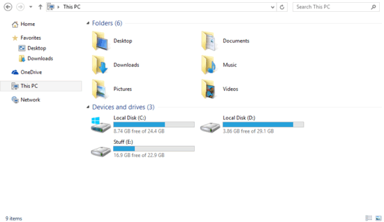 windows 10 enable selective offline access for onedrive files