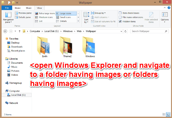 windows 10 explorer window