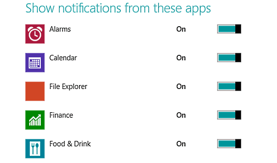 windows 10 individual app notifications