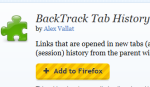 BackTrack Tab History