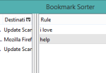 Bookmark Sorter firefox add-on