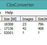 CbxConverter- bulk compress cbr and cbz files