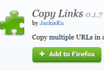 Copy Links- auto copy all links from a webpage
