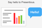 Presentious- record presentation with audio and share it