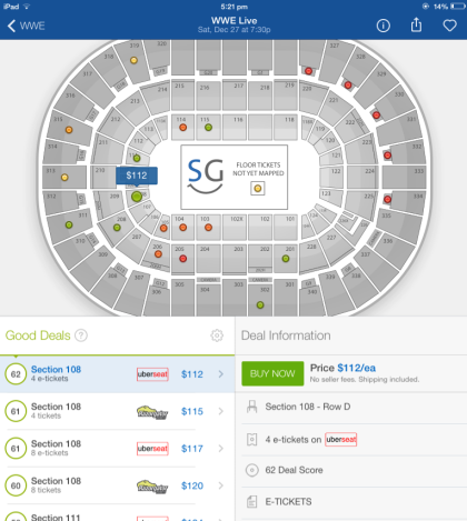 Seating Graph