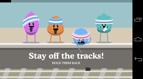 Stay off the Tracks