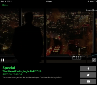 The CW Video Playback Interface