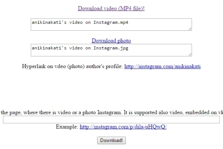 download Instagram videos