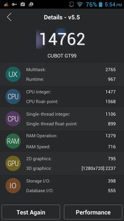 benchmark apps Android 1