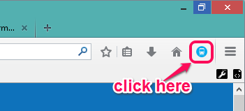 click on the extension icon
