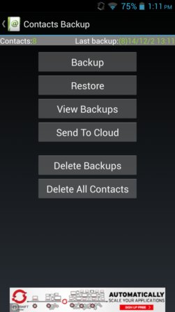 contact backup apps android 1