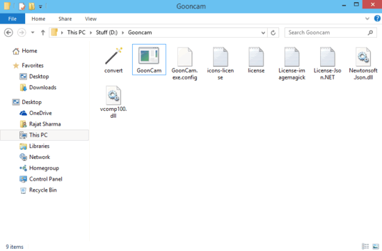 group files and folders by different attributes