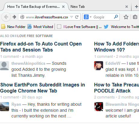 open new tabs and links just next to the active tab