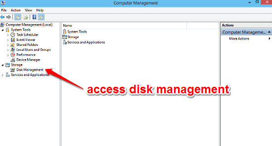 windows 10 computer management