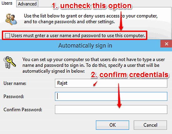 windows 10 confirm user credentials