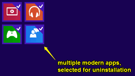 windows 10 multiple apps selected for uninstallation
