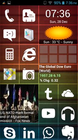 windows 8 launcher apps Android 2