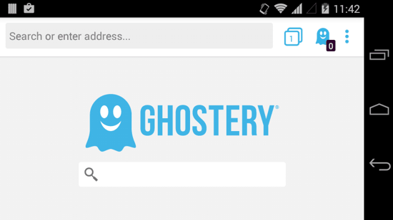 Ghostery Browser for Android