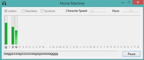 Morse Machine- interface