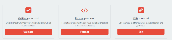 Online XML Editor