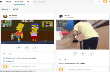 Serious- find, collect, and share animated gifs