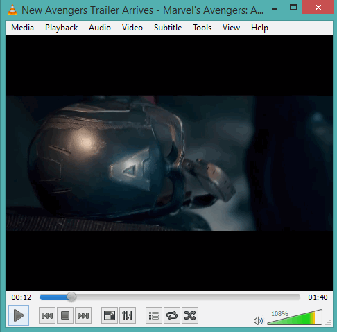 VLC Media Player- interface