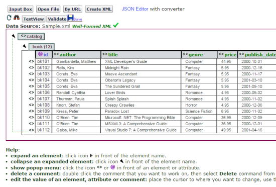 XML Grid