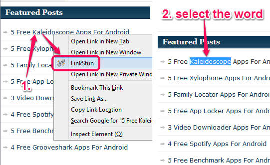 access LinkStun option from context menu and turn a hyperlink into plain text