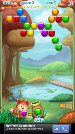 bubble shooting games android 1