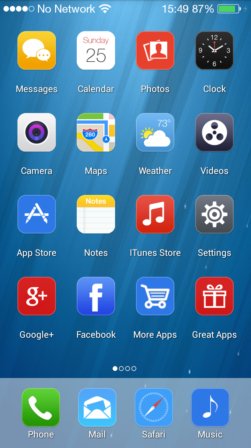 ios 8 launcher apps android 4